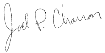 Joel P. Charron signature